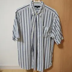 BEAMS HEART ストライプ 半袖シャツ Mのサムネイル