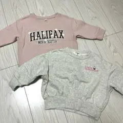 女の子　トレーナー　セット売り　90センチ