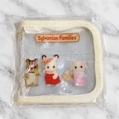 シルバニア展 40th オリジナルグッズ クリアウォレット財布　ポーチ