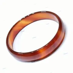 天然石】赤瑪瑙 バングル 内寸約5.3cm くり抜き めのう アゲート