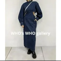 値下げ　新品　WHO's WHO gallery デニムワンピース