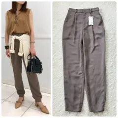 未使用 ユニクロ UNIQLO シルフィールジョガーパンツ S ベージュ