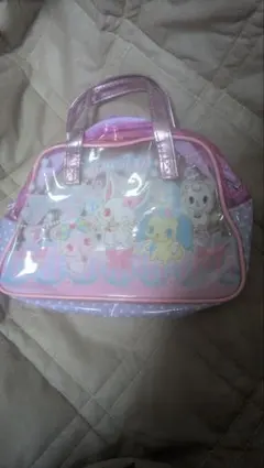 【廃盤品】ジュエルペット クリア ハンドバック 子供用 平成レトロ