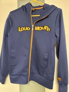 LOUD MOUTH フルジップフーディ M ネイビー