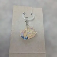 サンリオキャラクターズ　アクリルチャーム　クリーム　スナック　ポムポムプリン