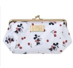 Disneyミニー ポーチ がまぐち Floral Printのサムネイル