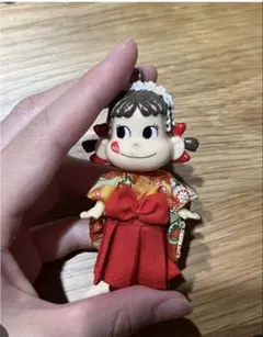 ペコちゃん　キーホルダー　平成　レトロのサムネイル