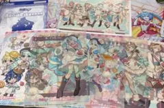 初音ミク 雪ミク2026 クリアビジュアルポスター 6枚 まとめ売り♡