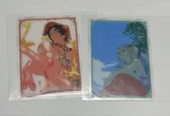 ワンピース　ILLUSTRATION WORKS クリアカード　エース　ヤマト