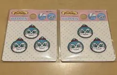 ２枚　コキンちゃん　2wayステッカーミニワッペンセット　アンパンマン