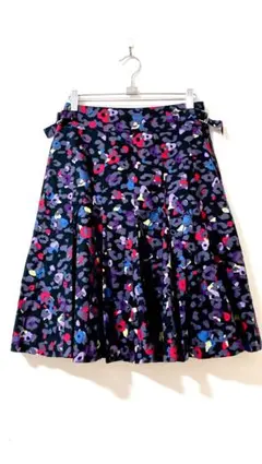 美品　ソニアリキエル　膝丈スカート 総柄　38 M