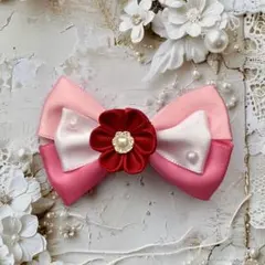 つまみ細工 髪飾り クリップ 卒業式 入学式