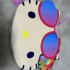 日焼けキティ ダイカットシートクッション サングラス