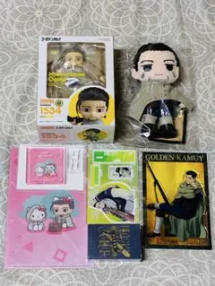 ゴールデンカムイ セガラッキーくじ B賞ぬいぐるみ 尾形 菊田 門倉