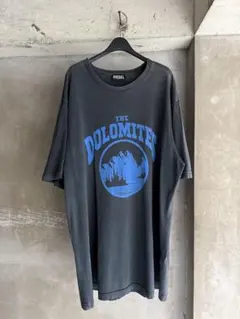 DIESEL Black Pigment-Dyed Graphic Teeのサムネイル