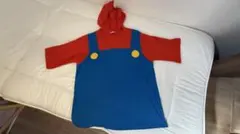 【未使用に近い】USJ公式 マリオ なりきり 半袖 Tシャツ パーカー 大人 L