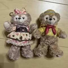 スウィートダッフィー シェリーメイ ぬいぐるみバッチ