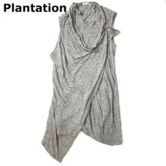 Plantation プランテーション ノースリーブワンピース Mのサムネイル