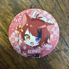莉犬くん ハート缶バッジ 文化祭 - メルカリ