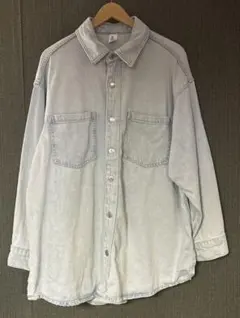 デニムシャツ オーバーサイズ シャツ