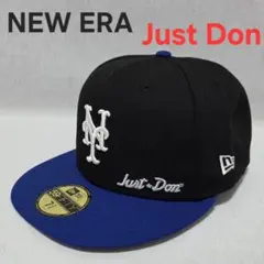 ♂新品・コラボ・キャップ　【NEW ERA × JUST DON】 NYメッツ
