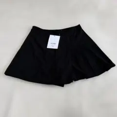 【新品タグ付き】A.S スカパン キュロットスカート ブラック 黒 Mサイズ