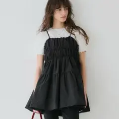 coca パリフワギャザーキャミチュニック