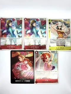 ワンピース サーティワン オリジナルコレクションカード ナミ ロビン