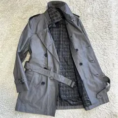 【美品】バーバリーブラックレーベル トレンチコート ノバチェック ライナー M
