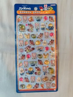 【正規品】即日発送 ズートピアボンボンドロップシール