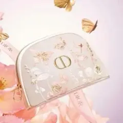 Diorマザーズデイ ディオールオリジナルポーチ　刺繍ポーチ　ノベルティ
