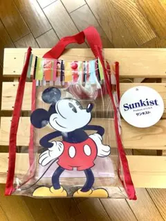 ミッキーマウス クリアバッグ