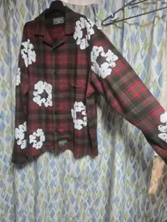 DENIM TEARS チェック柄セットアップ XL