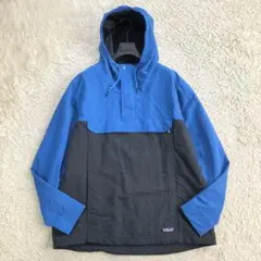 美品 パタゴニア イスマス アノラックジャケット Lサイズ ブルー ブラック