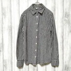 UNIQLO ユニクロ (S)　フランネル チェックシャツ　レディース