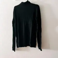 ◇ リブニット セーター レディース 秋冬　フリーサイズ　ブラック