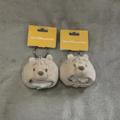 【新品未使用】ディズニー ファンキャップ キーチェーン プーさん 2個セット