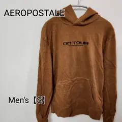 z48 【AEROPOSTALE】パーカー（メンズS） ブラウン