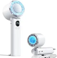 ハンディファン 冷却プレート付き　ホワイト★新品未使用