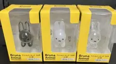 Bruna Animalアクリルフィギュア うさぎ 3種コンプセット