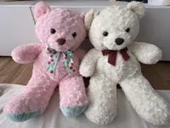 ラブリーローズベア　ぬいぐるみ　2点セット　BIG 大きい