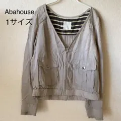 最終値下げ！　アバハウス ドゥヴィネット　ジップアップジャケット