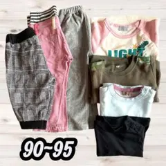 キッズ 90-95cm トップス ズボン まとめ売り 7点