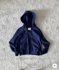 KAIKO kaiko Double zip parka NAVY パーカーのサムネイル