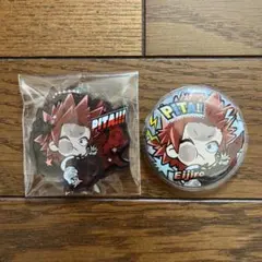 僕のヒーローアカデミア　ヒロアカ　切島鋭児郎　ぴた　缶バッジ　私服　アクキー