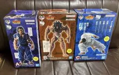 刃牙 一番くじ ABCフィギュア3体セット - メルカリ