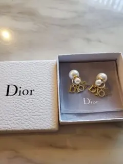 【Dior】 極美品 Tribales クリップ イヤリング