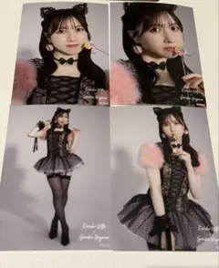AKB48 大丸東京店 大衣装展 ランダム生写真 4種コンプ　永野芹佳