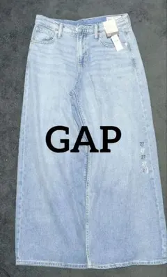GAP ミッドライズウルトラソフトバギー27 新品未使用 スーパーワイドデニム