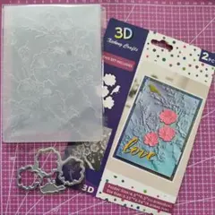 未使用品】エンボスフォルダー 4点セット まとめ売り - メルカリ